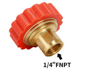 1/4&quot; FNPT Lead Free Brass Adapter Garden Hose Adapter Connector Fitting